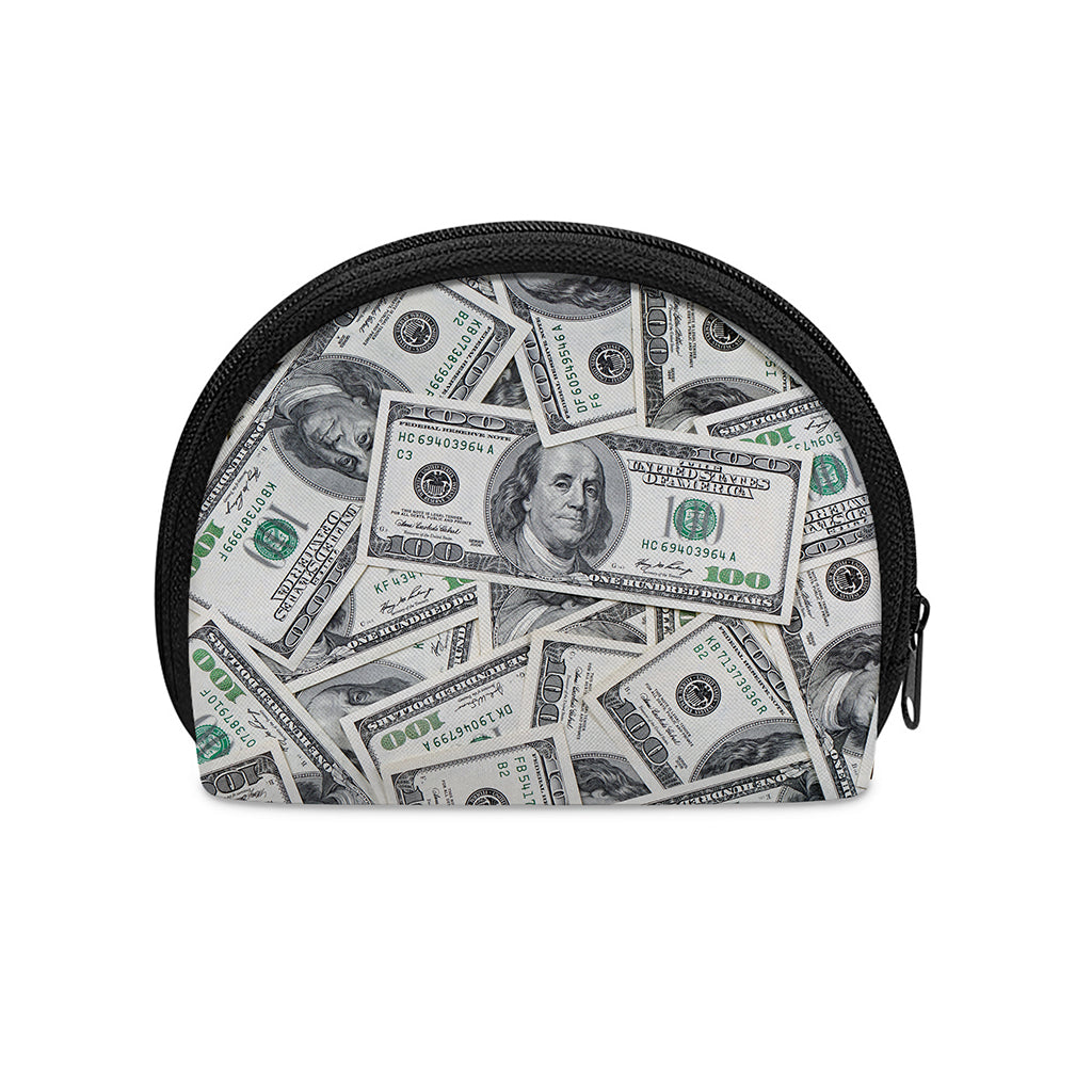 US Dollar Pattern Print Coin Purse
