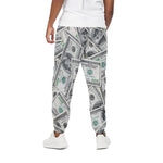 US Dollar Pattern Print Cotton Pants