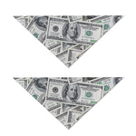 US Dollar Pattern Print Dog Bandana