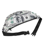 US Dollar Pattern Print Fanny Pack