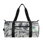 US Dollar Pattern Print Gym Bag