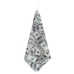 US Dollar Pattern Print Hand Towel