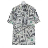 US Dollar Pattern Print Hawaiian Shirt