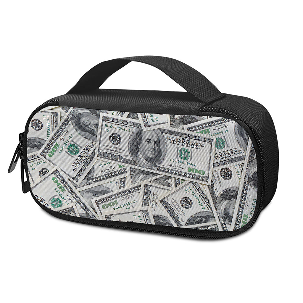 US Dollar Pattern Print Insulin Cooler Travel Case