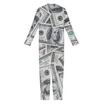 US Dollar Pattern Print Jumpsuit