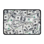 US Dollar Pattern Print Kitchen Mat