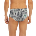 US Dollar Pattern Print Men's Briefs