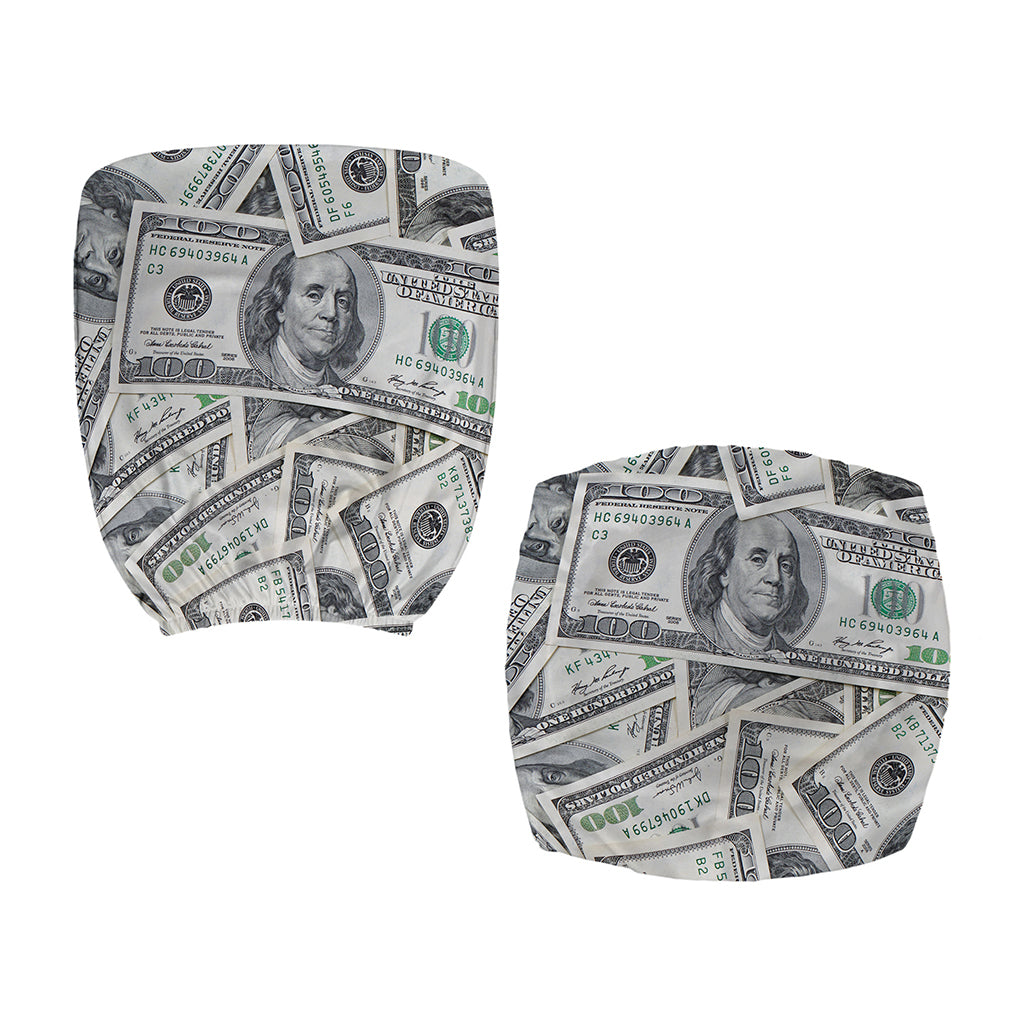 US Dollar Pattern Print Office Chair Cover