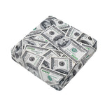 US Dollar Pattern Print Outdoor Seat Cushion Cover