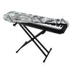 US Dollar Pattern Print Piano Keyboard Cover