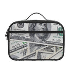 US Dollar Pattern Print Portable Lunch Bag