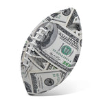 US Dollar Pattern Print Rugby Ball