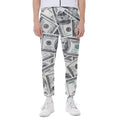 US Dollar Pattern Print Joggers