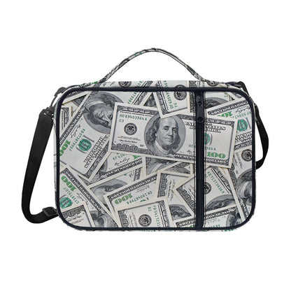US Dollar Pattern Print Shoulder Strap Bible Bag