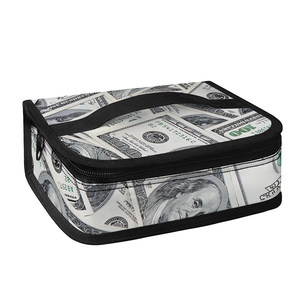 US Dollar Pattern Print Small Lunch Bag