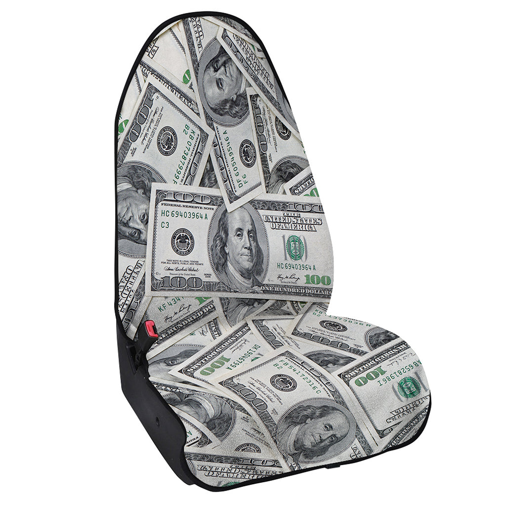 US Dollar Pattern Print Waterproof Car Seat Cover