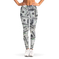 US Dollar Pattern Print Women's Leggings
