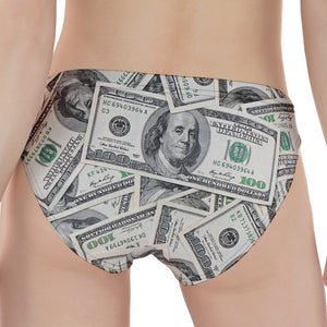 US Dollar Pattern Print Women's Panties