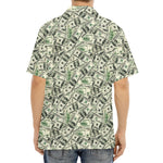 US Dollar Print Aloha Shirt