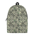 US Dollar Print School Backpack