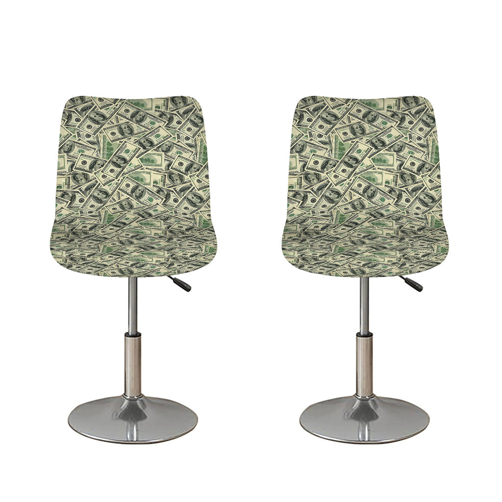 US Dollar Print Bar Stool Covers