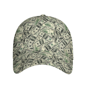 US Dollar Print Baseball Cap