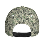 US Dollar Print Baseball Cap