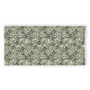 US Dollar Print Beach Towel