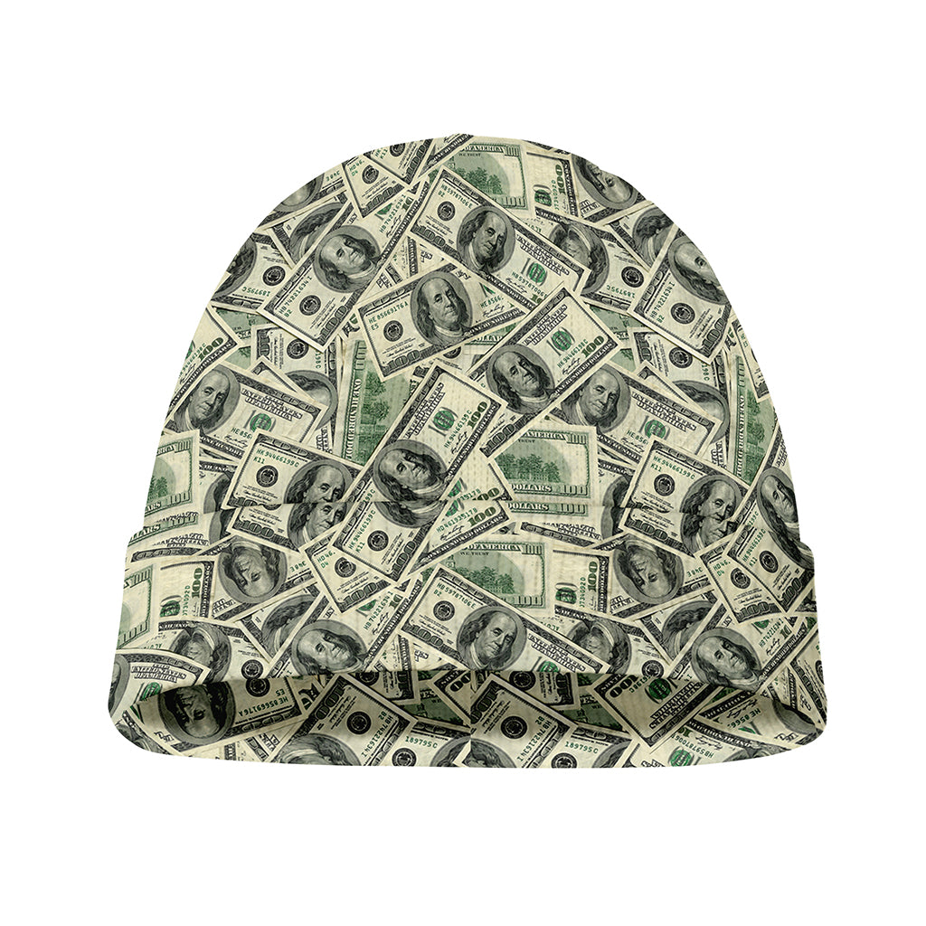 US Dollar Print Beanie
