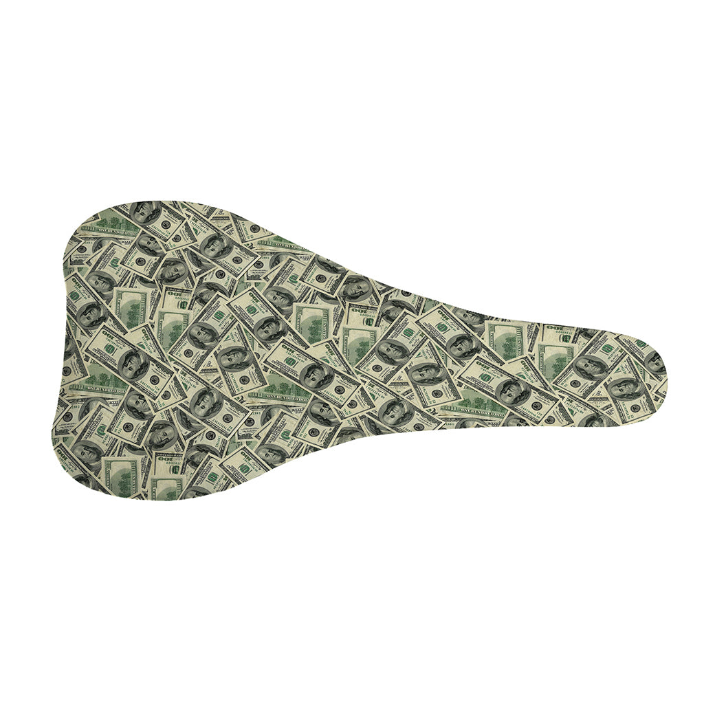 US Dollar Print Bicycle Seat Cover