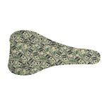 US Dollar Print Bicycle Seat Cover