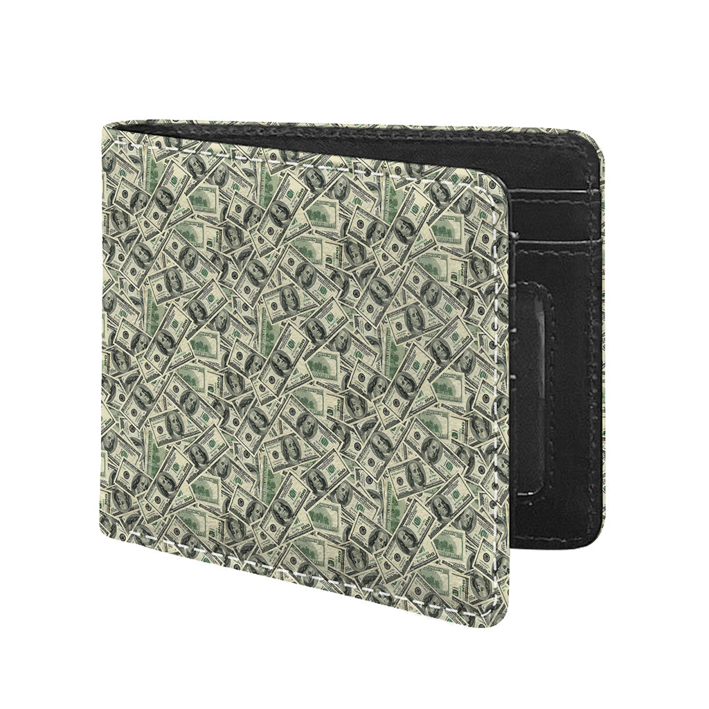 US Dollar Print Bifold Wallet