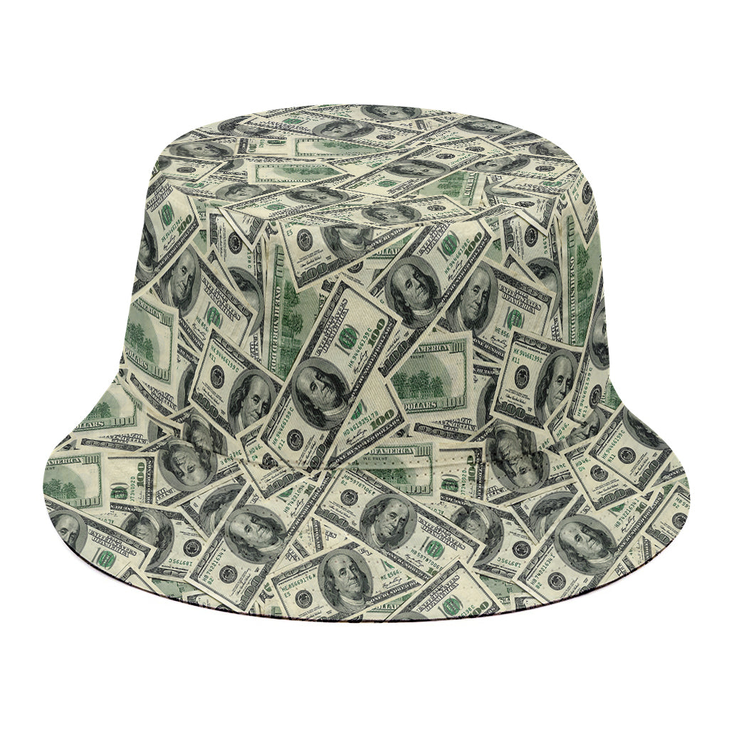 US Dollar Print Bucket Hat