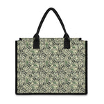 US Dollar Print Canvas Tote Bag