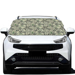 US Dollar Print Car Windshield Snow Cover