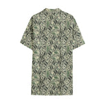 US Dollar Print Cotton Hawaiian Shirt