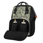 US Dollar Print Diaper Bag