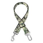 US Dollar Print Dog Seat Belt