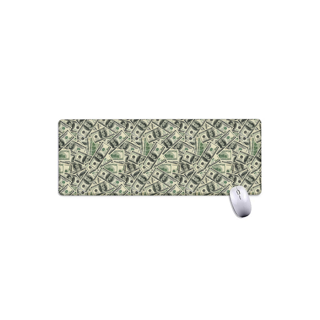 US Dollar Print Extended Mouse Pad