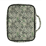 US Dollar Print Front Pocket Bible Bag