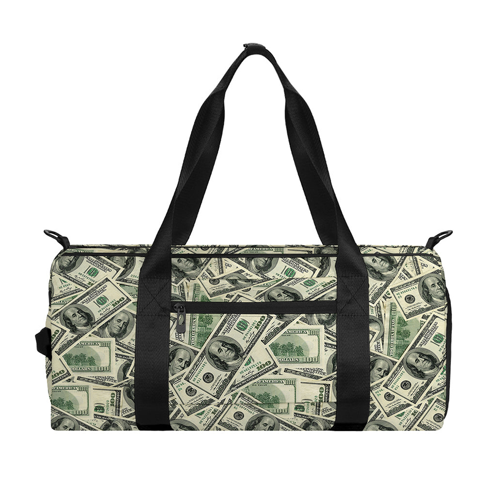 US Dollar Print Gym Bag