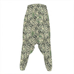 US Dollar Print Hammer Pants