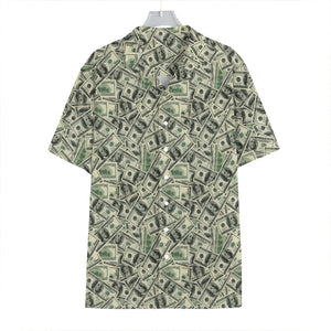 US Dollar Print Hawaiian Shirt