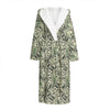 US Dollar Print Hooded Bathrobe