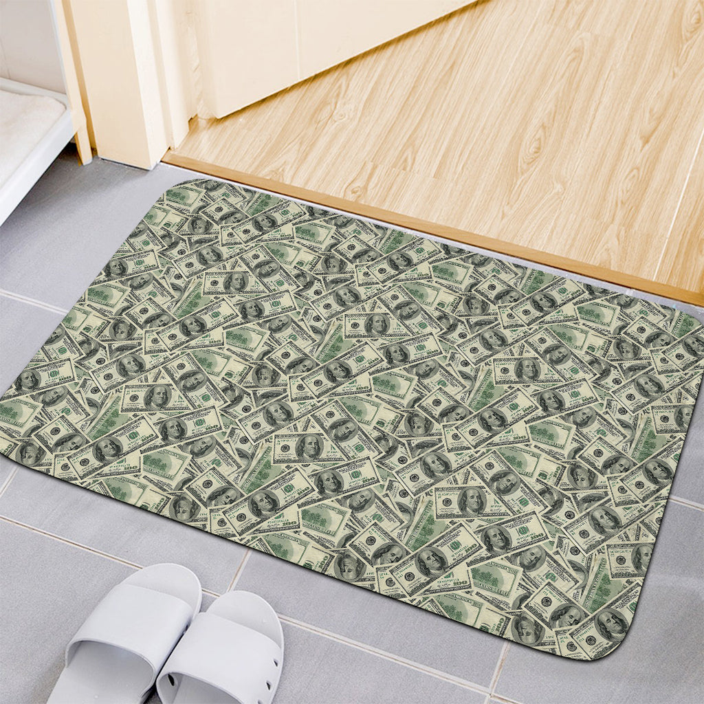 US Dollar Print Indoor Door Mat