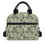US Dollar Print Insulated Lunch Bag