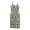 US Dollar Print Jersey Midi Cami Dress