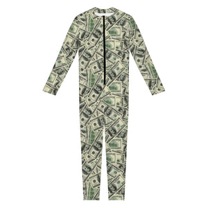 US Dollar Print Jumpsuit