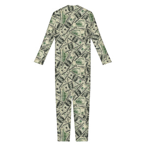 US Dollar Print Jumpsuit