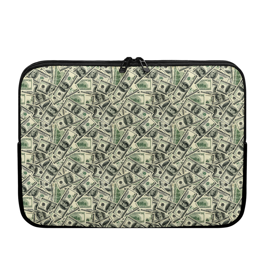 US Dollar Print Laptop Sleeve
